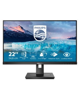 Philips S Line 222S1AE/00 monitor komputerowy 54,6 cm (21.5") 1920 x 1080 px Full HD LCD Czarny
