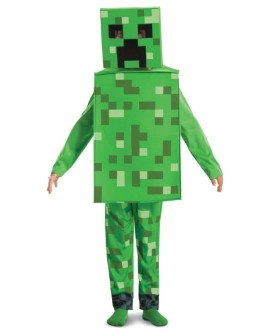Strój Creeper Fancy - Minecraft rozm.S 4-6 lat