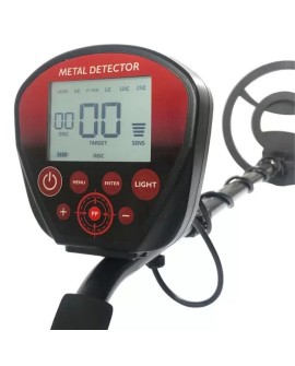 POWERNEED WYKRYWACZ METALI, WYŚWIETLACZ LCD Z PODŚWIETLENIEM,PINPOINTER, WODOODPORNA CEWKA 25CM MD25