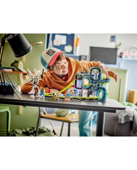 LEGO City 60421 Park Świat robotów z rollercoasterem