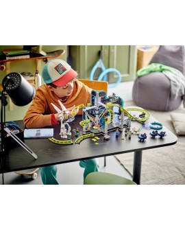 LEGO City 60421 Park Świat robotów z rollercoasterem