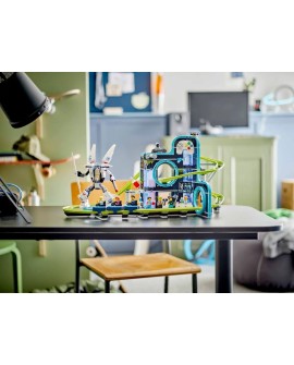 LEGO City 60421 Park Świat robotów z rollercoasterem