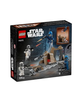 LEGO Star Wars 75373 Zasadzka na Mandalorze — zestaw bitewny