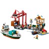 LEGO City 60422 Nadmorski port ze statkiem towarowym