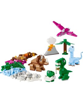 LEGO CLASSIC 11041 Kreatywne dinozaury