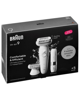 Depilator akumulatorowy BRAUN Silk-epil 9 9-341