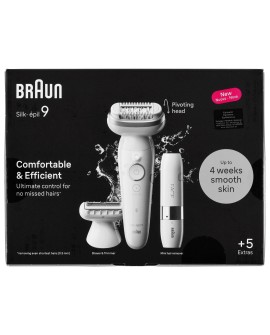 Depilator akumulatorowy BRAUN Silk-epil 9 9-341