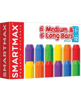 SmartMax XT set - 6 medium + 6 long bars