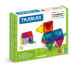 Tileblox zestaw t?czowy 20el