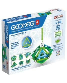 GEOMAG Classic Panels Recycled - klocki magnetyczne 52el. G471