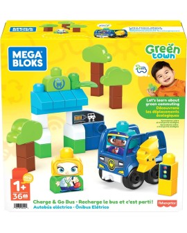 MEGA BLOKS HDX90 GREEN TOWN EKOAUTOBUS