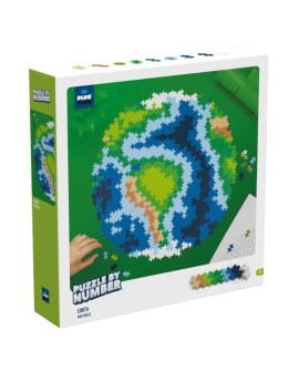 Plus-Plus Earth Puzzle klocki 800 szt. Glob