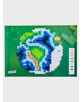 Plus-Plus Earth Puzzle klocki 800 szt. Glob