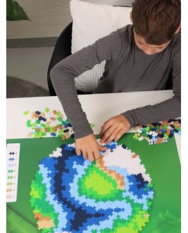 Plus-Plus Earth Puzzle klocki 800 szt. Glob