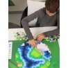 Plus-Plus Earth Puzzle klocki 800 szt. Glob