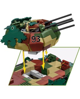 Samochód-zabawka Executive Edition Flakpanzer IV Wirbelwind