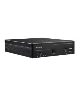 Komputer barebone Shuttle DH610 S1700 H610 BLACK 120W/GLN HDMI DISPLAY-PORT COM-PORT