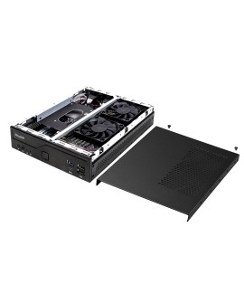 Komputer barebone Shuttle DH610 S1700 H610 BLACK 120W/GLN HDMI DISPLAY-PORT COM-PORT