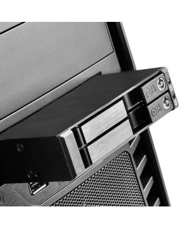 Silverstone SST-FS202B panel drive bay Czarny
