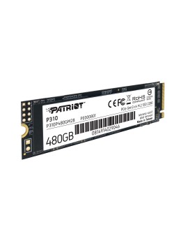 SSD Patriot P310 480GB M.2 2280 PCIe NVMe 4.0 x4 TLC
