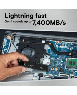 Crucial T500 2 TB M.2 PCI Express 4.0 NVMe 3D TLC NAND