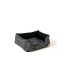 GO GIFT Legowisko dla psa L - grafit - 65x45x15 cm