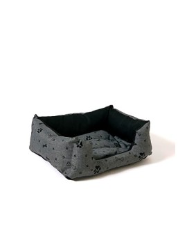 GO GIFT Legowisko dla psa XXL - grafit - 90x63x16 cm