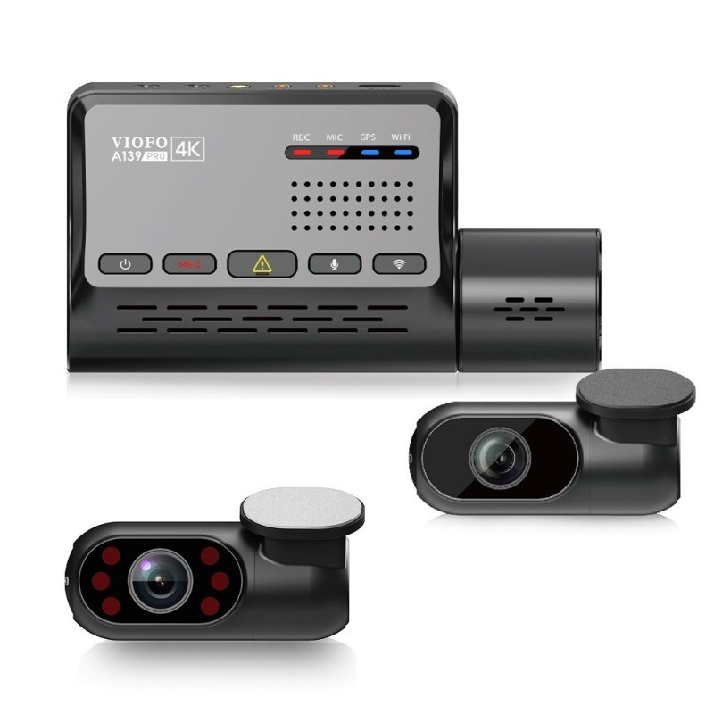 Wideorejstrator VIOFO A139 Pro 3CH GPS WiFi