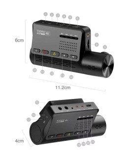 Wideorejstrator VIOFO A139 Pro 3CH GPS WiFi