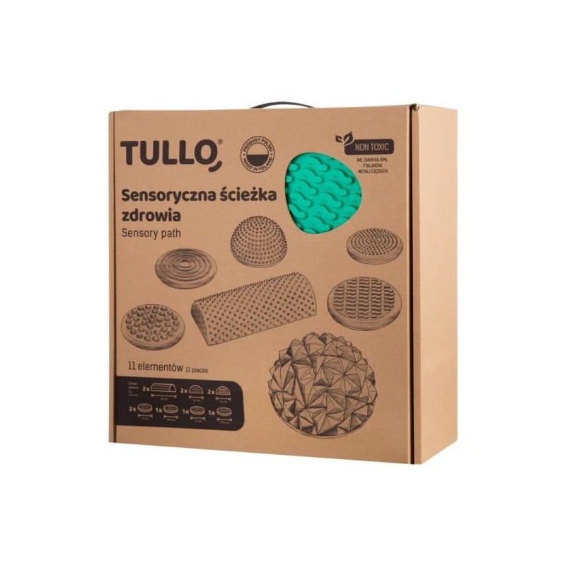 Ścieżka sensoryczna 11elementów 489 TULLO
