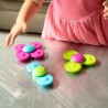 Wirujące Przyssawki Fat Brain Toys Whirly Squigz. Zabawka rozwijająca sprawność ruchową - 3szt.