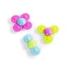 Wirujące Przyssawki Fat Brain Toys Whirly Squigz. Zabawka rozwijająca sprawność ruchową - 3szt.