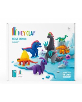 Hey Clay - Zestaw Mega Dinozaury
