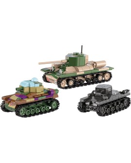COBI Renault R35 - Valentine IX - Panzer I