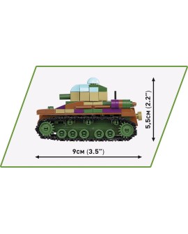 COBI Renault R35 - Valentine IX - Panzer I