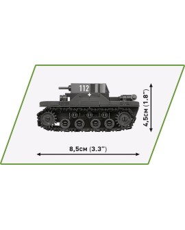 COBI Renault R35 - Valentine IX - Panzer I