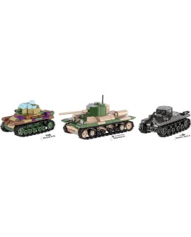 COBI Renault R35 - Valentine IX - Panzer I