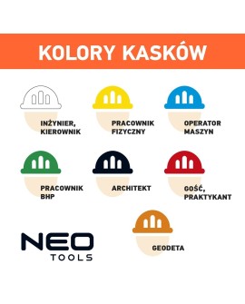 NEO tools 97-211 ochronne nakrycie głowy