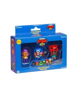 BRAWL STARS S1 FIGURES - 3 PACK VER.D