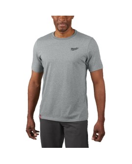 MILWAUKEE T-SHIRT Z KRÓTKIM RĘKAWEM - SZARY HTSSGR-XL