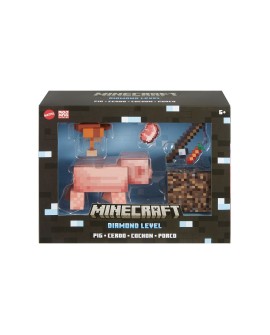 Minecraft Diamentowy Poziom Świnia Figurka