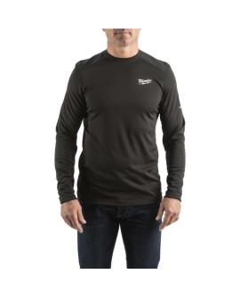 MILWAUKEE KOSZULKA ROBOCZA Z DŁUGIM RĘKAWEM LEKKA - CZARNA WWLSBL-XL
