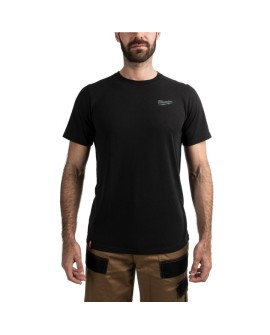 MILWAUKEE T-SHIRT Z KRÓTKIM RĘKAWEM - CZARNY HTSSBL-XL