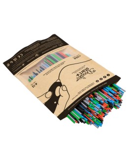 3DOODLER START FILAMENT ECO 2.5MM, 250 SZTUK, 5 KOLORÓW (NIE/CZE/ZIE/SZA/CZAR), PRIMARY POW, 3DS-ECO-MIX2-250