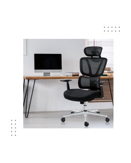 Fotel biurowy MA-Manager 4.6 BLACK