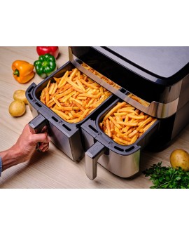 Frytkownica beztłuszczowa TEFAL DualEasy EY905D10