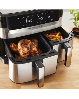 Frytkownica beztłuszczowa TEFAL DualEasy EY905D10