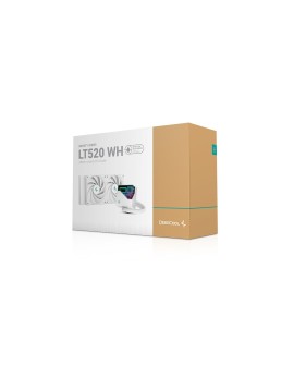 DeepCool LT520 WH Procesor Chłodnica cieczy all-in-one 12 cm Biały 1 szt.