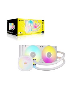 CORSAIR iCUE LINK TITAN 240 RX RGB White AIO, 240mm Radiator, Liquid CPU Cooler