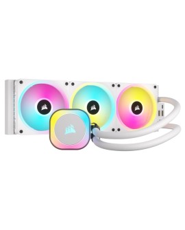 Corsair H150I Procesor Liquid cooling kit 12 cm Biały